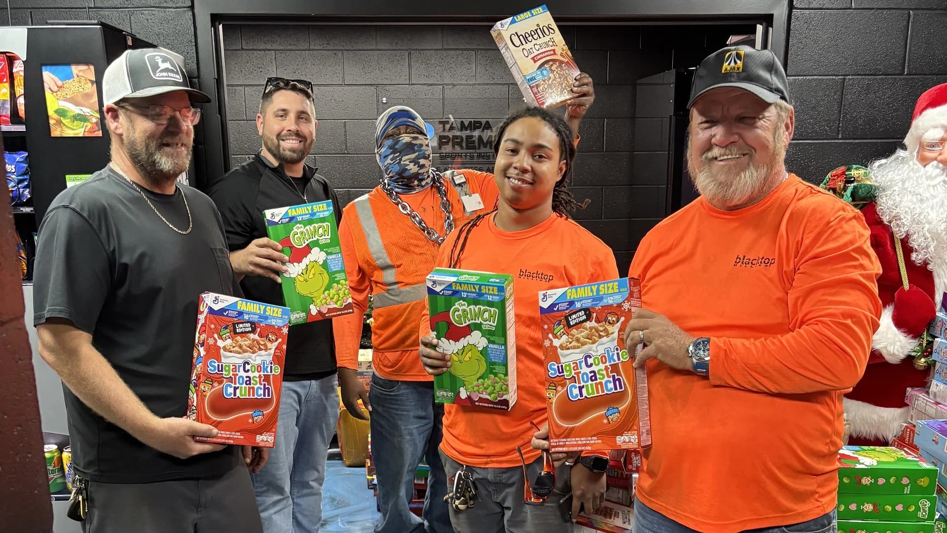 Blacktop Florida joins annual cereal drive in Tampa