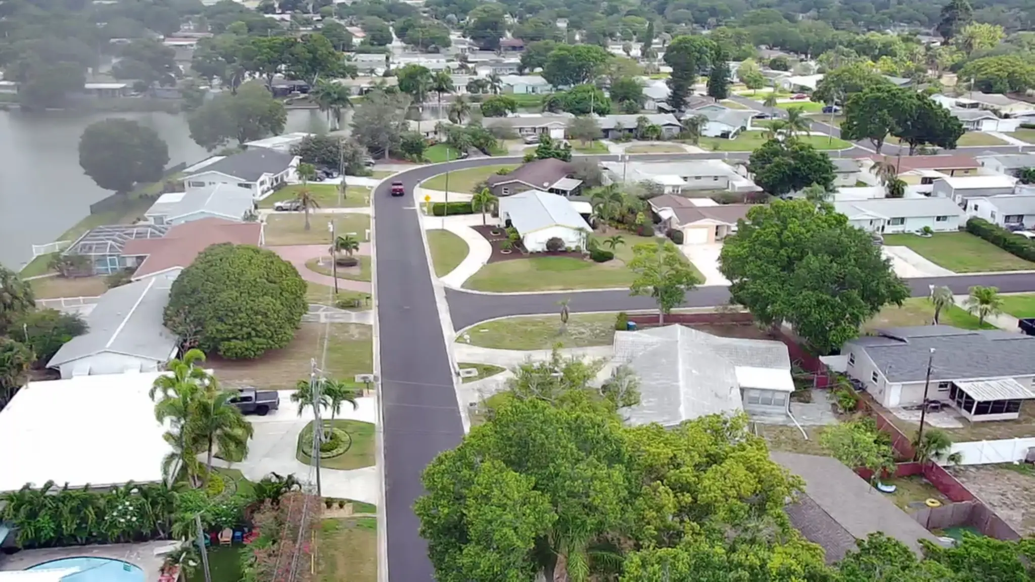 HOA community road