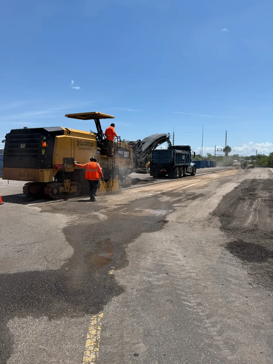 Commercial Roadway Milling