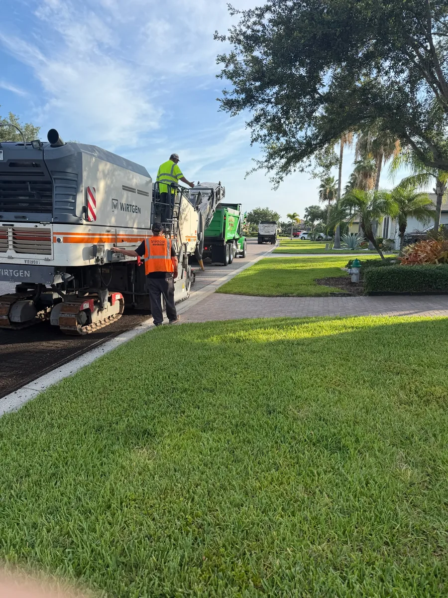 HOA Community Road Milling