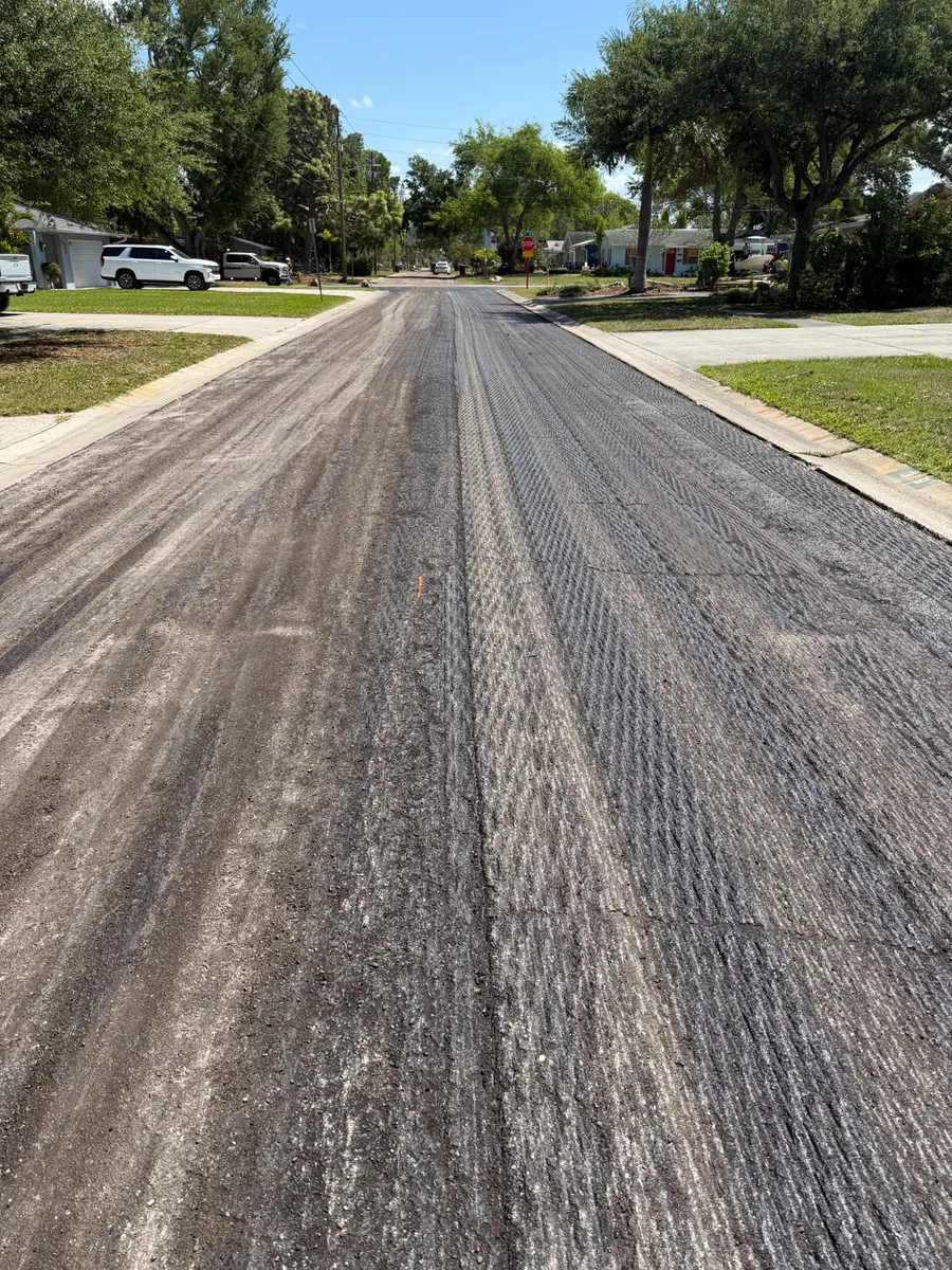Residential Street Milling